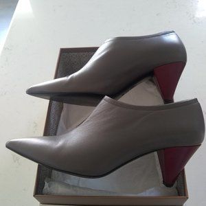 M. Gemi The Cono Stone/Red Leather Size 40 or 9